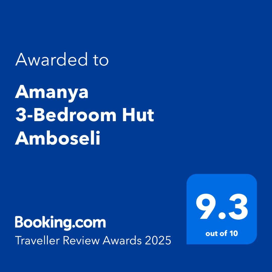 Amanya 3-Bedroom Hut Amboseli Extérieur photo